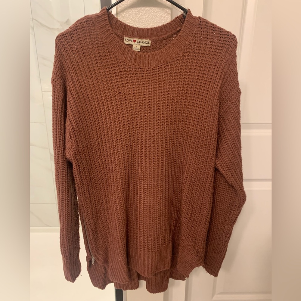 Mauve Pink Sweater